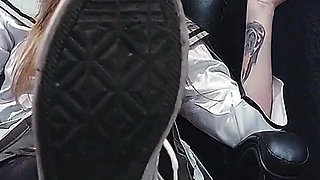 Anime Schoolgirl POV Sneakers and Feet Domination