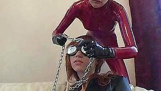 pleasing fetish anal actions with latex and bdsm