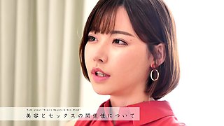 Japanese fingered dildo toyed