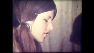 Schoolgirls with American Actor