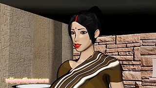 Komal Aunty First Time Fuck With Me - Indian Homemade Sex