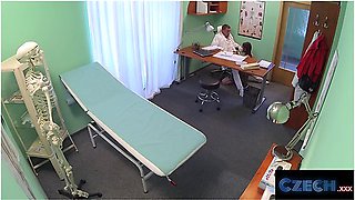 She Gets Her Big Czech Tits Out For The Doctor - Anabelle Sonic And Steve Q