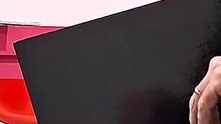 Risky Handjob for Receptionist Who Kept an Eye on My Erection!