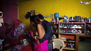 DESI MALLU BHABHI HARDCORE FUCK WITH HER DEBAR AT KITCHEN FULL MOVIE