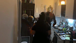 Kitchen Fisting Frenzy - Mature Sluts Stretched Wide Open