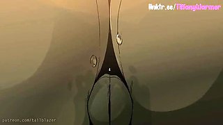 TiffanyWarmer Leg Day Fantasy Fuck in HD Pantyhose