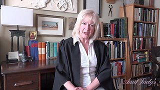 Auntjudys - Your 69yo Mature Teacher Ms. Louise Helps You Get Your Grades up