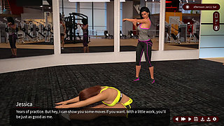 Whispers of Desire: Sexy Wives in the Gym - Episode 12