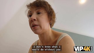 Vip4k. russian cougar asked me to sperm her pussy