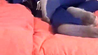 I Don't Want to Go to College Today!! I Want You to Put Them in the Back!! Hot Mexican Schoolgirl Tasting Cum!