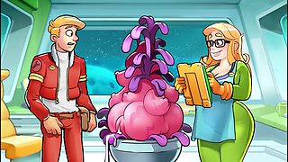 Hentai animated sex adventure with video game themes featuring TheGamerBay