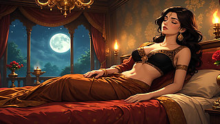 Rich mistress quenches her pussy fire