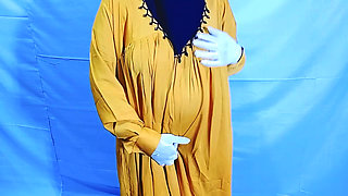 Indian beautiful hijabi Muslim couple thirsty for sex