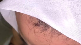 Hijab blowjob cock full of enthusiasm