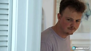 Stepson Mike Skywalker can't resist Mallory Knight's mouth and pussy