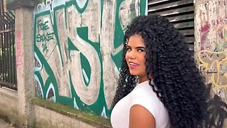 BWC Pounds Curvt Latina Into Cumshot