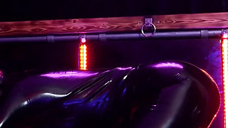 Teased in the Vac Bed by Latex Goddess