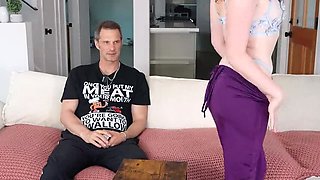 Big Ass Redhead Samantha Reigns Gets Fucked on Tom Games Pod
