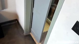 Step Brother Caught Sniffing Panties - Stepsister Gives Blowjob & Fucks Doggystyle