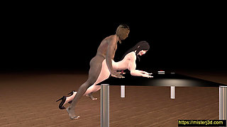 Tifa Needs A Bigger Partner In Doggy Position