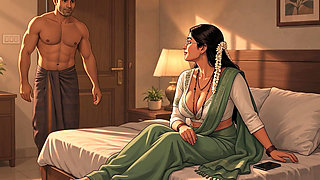 Sujatha Aunty Hits Balu Again While Husbend in House