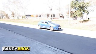 Cock riding clip with exciting Potro De Bilbao and Tabatha Lust from Bang Bros Network