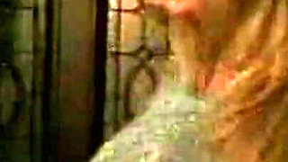 Horny Blonde MILF Rides Passionately in Car and Couch