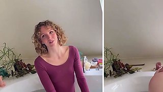Hardcore black-haired plays with ass fucking masturbation