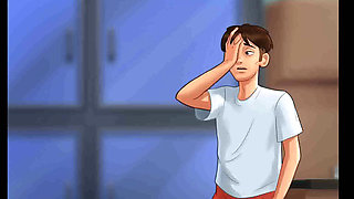 Summertime saga: cougar MILF and a shy guy in the hospital ep 160