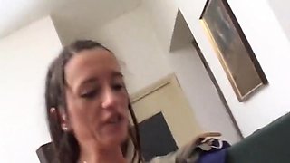 A Eager Milf Goes To Her Partner To Get Her Ass Stretched With Her Favorite Dildo In The Presence Of The Cuckold To View