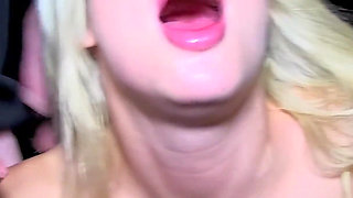Sexy Blonde Teen Tamara Grace Is Addicted to Dogging and Sucking off Older Stangers