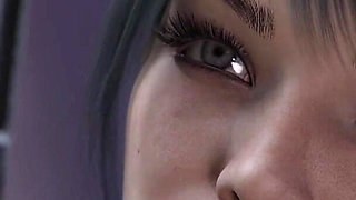 Where It All Began 1 - William Getting Blowjob From His Girlfriend Miru for Winning Game the They Are Having Sex