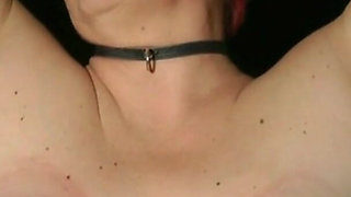 Hanging BBW Tits with Nipple Pumps Being Spanked Until Beautiful Red Marks