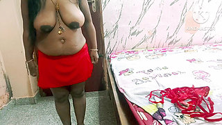 Step Brother Gifted Bikini to Huge Boobs Step Sister and Seduced Her While No One at Home