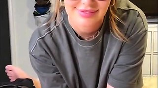 Honeyy Brooks Gets Cum On Her Face After Riding a Cock