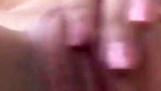 Wonderful Very Sexy Blonde MILF with Perfect Body Has an Orgasm with Fingers in Pussy