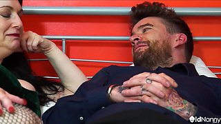 Big-breasted Tattooed mommy In Hard fuck Session With Luke