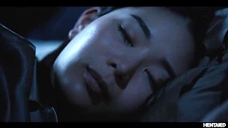 Monster Hentai Lesbian Bondage - Tiffany & Rikako Dominated by Leana in School Nightmare