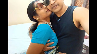 Beautiful Indian Women Playing with Big Cock and Hardcore Sex Inside Pussy in Hot Saree