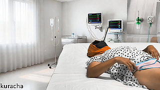 Hijab Step Sister feels her self she needs a sex when she was alone