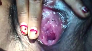 Indian girl cheating caught and masturbating