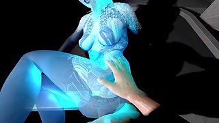 Cortana loves my sausage in a wild 3D hentai fantasy