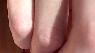 Risky Vacation Masturbation - Makeup Case in Pussy, Real Orgasm Contractions & Whisper Dirty Talk