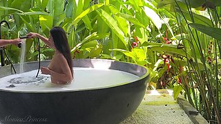 Jungle Bath Naked - Behind The