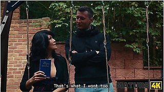 Ms Sexy Saigon And Charlie Dean - Naughty Neighbor Likes Brunette Mature