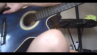 Music Girl Pays with Sex to Enter the Band and She Really Loves Cock Because She Swallows It All and Is Left Asking for More