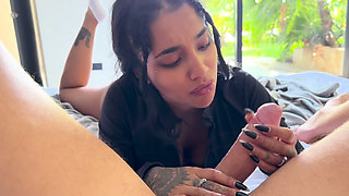 Indian Big Ass Rides Her Husband's Cock Until She Gets All the Milk- Yasmina Khan