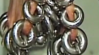 Redhead MILF Submits to Weighted Nipple Clamps