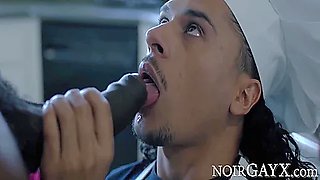 Interracial Gay Sex With My Sous Chef 8 Min
