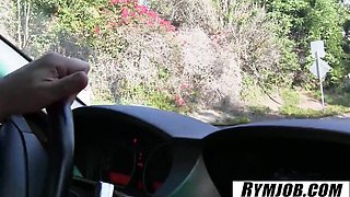 Energetic Liza Rowe at POV smut